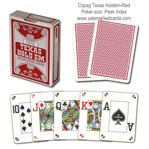 Copag Texas Hold'em Marked Cards with Special Big Marks 
